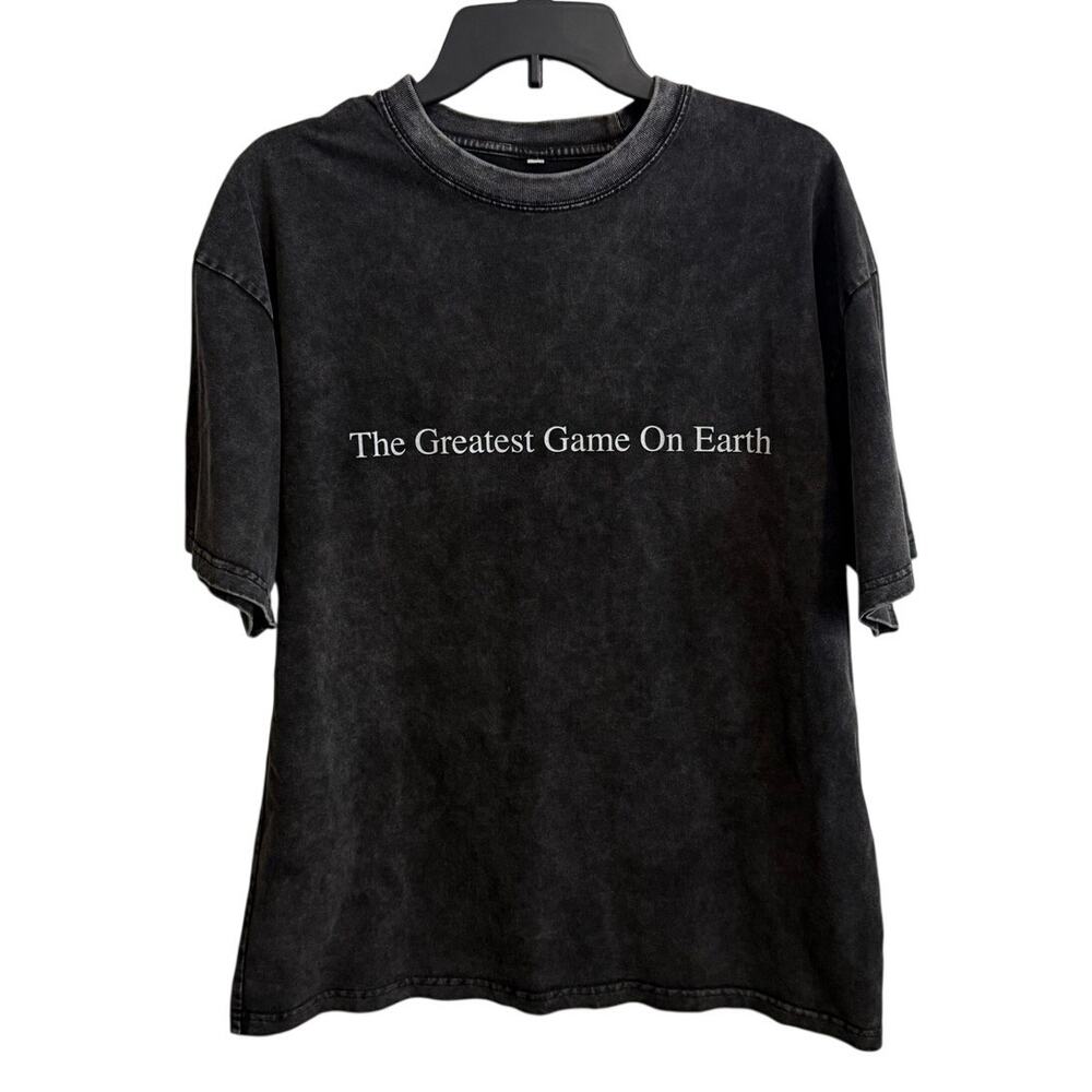 Swing Easy The Greatest Game On Earth 100% Cotton Golf Tee Medium Unisex
